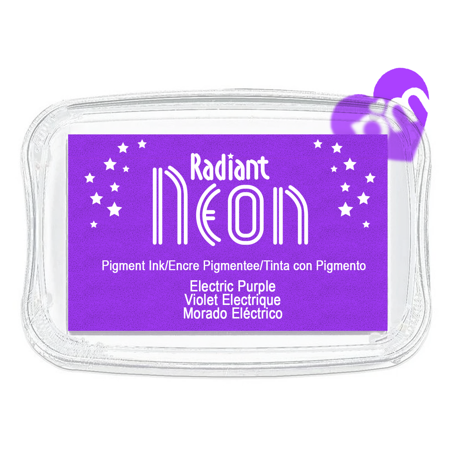 Almohadilla Grande - Radiant Neon