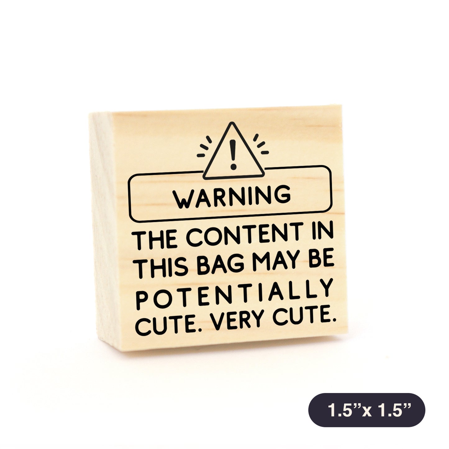 Stamp Warning