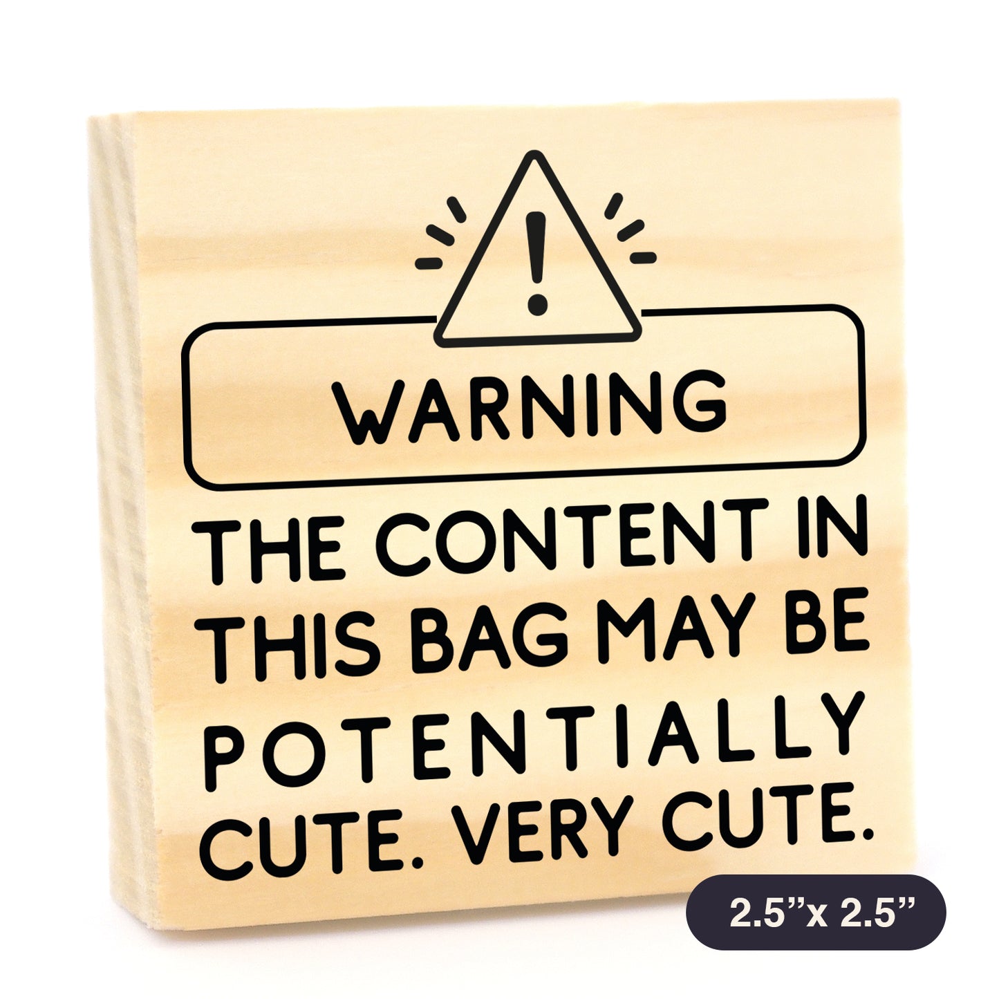 Stamp Warning