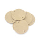 Faux Leather Rounded Labels
