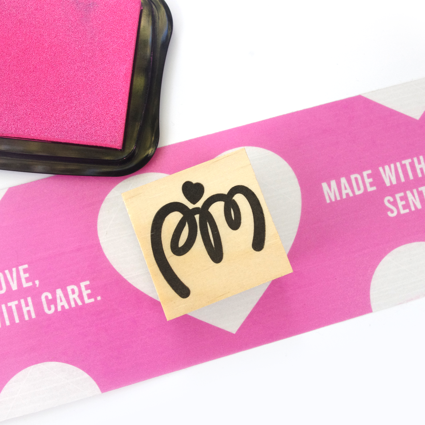 Cinta de Embalaje Sellable Rosa