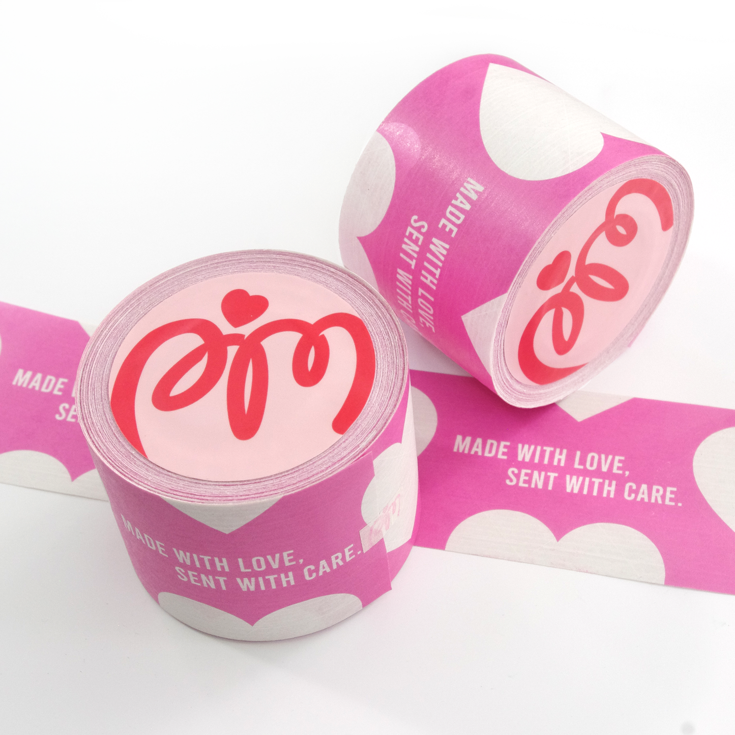 Cinta de Embalaje Sellable Rosa