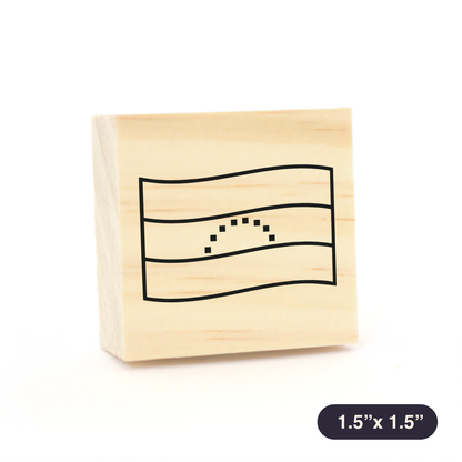 Venezuela flag stamp