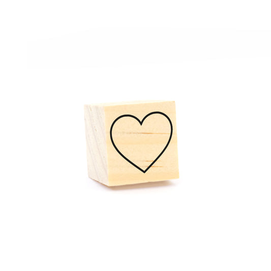Sellito corazón delineado