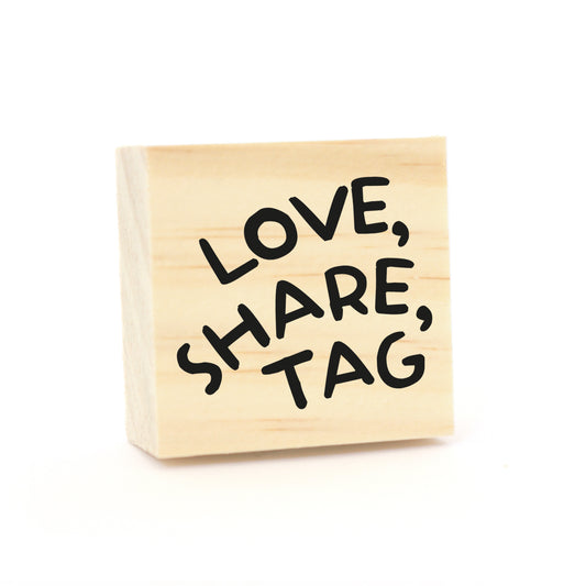 Stamp Love, share, tag